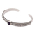 Amethyst cuff bracelet, 'Swirling Altar' - Amethyst and Sterling Silver Cuff Bracelet from Bali (image 2c) thumbail
