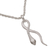 Halskette mit Anhänger aus Sterlingsilber - Handgefertigte Halskette mit Schlangenanhänger aus Sterlingsilber