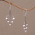 Sterling silver dangle earrings, 'Chandelier Baubles' - Sterling Silver Bauble Dangle Earrings from Bali