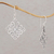 Sterling silver dangle earrings, 'Vine Wall' - Sterling Silver Spiral Motif Dangle Earrings from Bali (image 2b) thumbail