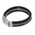 Men's leather accent sterling silver wristband bracelet, 'Bold Weave' - Men's Leather and Sterling Silver Wristband Bracelet (image 2a) thumbail