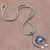 Cultured pearl pendant necklace, 'Lucky Vines' - Sterling Silver and Cultured Pearl Necklace from Bali (image 2c) thumbail