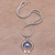 Cultured pearl pendant necklace, 'Lucky Vines' - Sterling Silver and Cultured Pearl Necklace from Bali (image 2d) thumbail