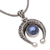 Cultured pearl pendant necklace, 'Lucky Vines' - Sterling Silver and Cultured Pearl Necklace from Bali (image 2e) thumbail