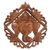 Wood wall relief panel, 'Ganesha Temple' - Ganesha Suar Wood Decorative Wall Panel from Indonesia (image 2a) thumbail