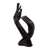 Wood jewelry display stand, 'Graceful Hands' - Artisan Made Sculptural Hands Balinese Wood Jewelry Holder (image 2d) thumbail
