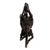 Wood statuette, 'Flute Player in Dark Brown' - Dark Brown Wood Statuette of a Hindu Flute Player from Bali (image 2f) thumbail