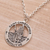 Sterling silver pendant necklace, 'Saint Christopher' - Saint Christopher Sterling Silver Pendant Necklace from Java