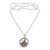 Collar colgante de plata esterlina - Collar con colgante de plata de ley de San Cristóbal de Java