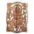 Wood relief panel, 'Aurora Ganesha' - Hand-Carved Suar Wood Ganesha Relief Panel from Bali (image 2a) thumbail