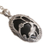 Onyx pendant necklace, 'Avian Curiosity' - Onyx and 925 Silver Bird-Themed Pendant Necklace from Bali (image 2e) thumbail