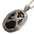 Onyx pendant necklace, 'Nature's Freedom' - Onyx and 925 Silver Bird-Themed Pendant Necklace from Bali (image 2e) thumbail
