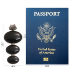 Onyx pendant necklace, 'Night Ovals' - Onyx and Sterling Silver Oval Pendant Necklace from Bali