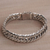 Sterling silver chain bracelet, 'Glimmering Links' - Artisan Crafted Sterling Silver Chain Bracelet from Bali thumbail