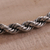 Sterling silver chain bracelet, 'Shining Bond' - Artisan Crafted Sterling Silver Chain Bracelet from Bali (image 2c) thumbail
