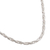 Sterling silver chain necklace, 'Luminous Sparkle' - 925 Sterling Silver Rope Chain Necklace from Bali (image 2g) thumbail