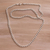 Sterling silver chain necklace, 'Heavenly Links' - Sterling Silver Cuban Link Chain Necklace from Bali (image 2c) thumbail