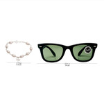 Cultured pearl charm bracelet, 'Moonlight Dragonfly' - Cultured Pearl and Sterling Silver Dragonfly Charm Bracelet