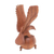 Wood sculpture, 'American Bald Eagle' - Hand Carved Wood Sculpture of a Bald Eagle Landing (image 2c) thumbail