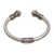 Cultured pearl cuff bracelet, 'Shared Memories' - Cultured Pearl and Sterling Silver Cuff Bracelet from Bali (image 2f) thumbail