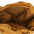 Leather bucket bag, 'Shimmering Honey' - Adjustable Leather Bucket Bag in Honey from Java (image 2d) thumbail