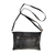 Leather sling, 'Starless Night in Charcoal' - Handcrafted Adjustable Leather Sling in Charcoal from Java (image 2b) thumbail