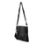 Leather sling, 'Onyx Attraction' - Handcrafted Leather Sling Handbag in Onyx from Java (image 2d) thumbail