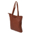 Leather shoulder bag, 'Caramel Delight' - Handcrafted Leather Shoulder Bag in Caramel from Java (image 2b) thumbail