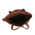 Leather shoulder bag, 'Caramel Delight' - Handcrafted Leather Shoulder Bag in Caramel from Java (image 2d) thumbail