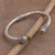 Citrine cuff bracelet, 'Capture the Light' - Faceted Citrine and Sterling Silver Cuff Bracelet form Bali (image 2) thumbail