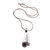 Amethyst pendant necklace, 'Beautiful Vines' - Amethyst Vine Motif Pendant Necklace from Bali (image 2d) thumbail