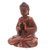 Wood sculpture, 'Buddha with Vitarka Mudra' - Handcrafted Suar Wood Buddha Sculpture from Bali (image 2b) thumbail