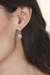 Blaue Topas-Ohrhänger - Blaue Topas- und Sterlingsilber-Ohrhänger aus Bali