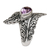 Amethyst cocktail ring, 'Ferny Caress' - Amethyst and Sterling Silver Fern Cocktail Ring from Bali thumbail