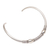 Sterling silver collar necklace, 'Bubble Queen' - Sterling Silver Bubble and Dot Motif Collar Necklace (image 2d) thumbail