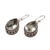 Prasiolite dangle earrings, 'Sparkling Spring' - Prasiolite and Silver Teardrop Dangle Earrings from Bali (image 2g) thumbail