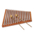 Teak wood and stainless steel xylophone, 'Chiming Joy' - Balinese Handmade Teak Wood and Stainless Steel Xylophone (image 2a) thumbail