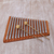 Teak wood and stainless steel xylophone, 'Chiming Joy' - Balinese Handmade Teak Wood and Stainless Steel Xylophone (image 2b) thumbail