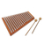 Teak wood and stainless steel xylophone, 'Chiming Joy' - Balinese Handmade Teak Wood and Stainless Steel Xylophone (image 2d) thumbail