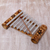 Bamboo xylophone, 'Peaceful Tune' - Handcrafted Floral Bamboo Xylophone from Bali (image 2) thumbail