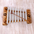 Bamboo xylophone, 'Peaceful Tune' - Handcrafted Floral Bamboo Xylophone from Bali (image 2b) thumbail
