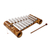 Bamboo xylophone, 'Peaceful Tune' - Handcrafted Floral Bamboo Xylophone from Bali (image 2f) thumbail