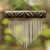 Bamboo and aluminum wind chimes, 'Melodic Dance' - Handcrafted Bamboo and Aluminum Wind Chimes from Bali (image 2) thumbail
