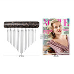 Bamboo and aluminum wind chimes, 'Melodic Dance' - Handcrafted Bamboo and Aluminum Wind Chimes from Bali