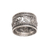 Sterling silver band ring, 'Merajan Majesty' - Sterling Silver Openwork Band Ring from Bali