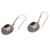 Garnet dangle earrings, 'Bright Wonder' - Handcrafted Garnet and Sterling Silver Dangle Earrings (image 2d) thumbail