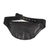Leather waist bag, 'Uncharted' - Black Leather Fanny Pack Waist Bag with Pockets and Buckle (image 2b) thumbail