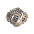 Sterling silver and gold accent band ring, 'Shining Wonder' - Sterling Silver and Gold Accent Band Ring from Indonesia (image 2e) thumbail