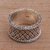 Sterling silver band ring, 'Silver Strands' - Handmade Sterling Silver Band Ring from Indonesia (image 2c) thumbail