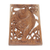 Wood relief panel, 'Hear Me Roar' - Handcrafted Tiger-Themed Suar Wood Relief Panel from Bali (image 2c) thumbail